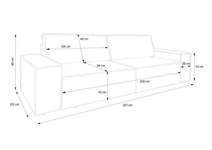 FJORD sofa - Slika 4