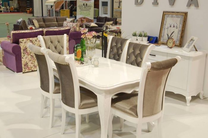 DUBAI stilski blagovaonski stol i stolice 1