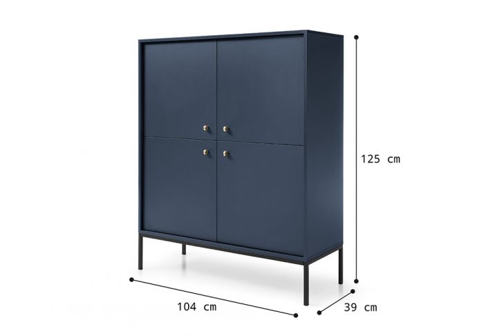 MONO MK104 komoda granat - Slika 2